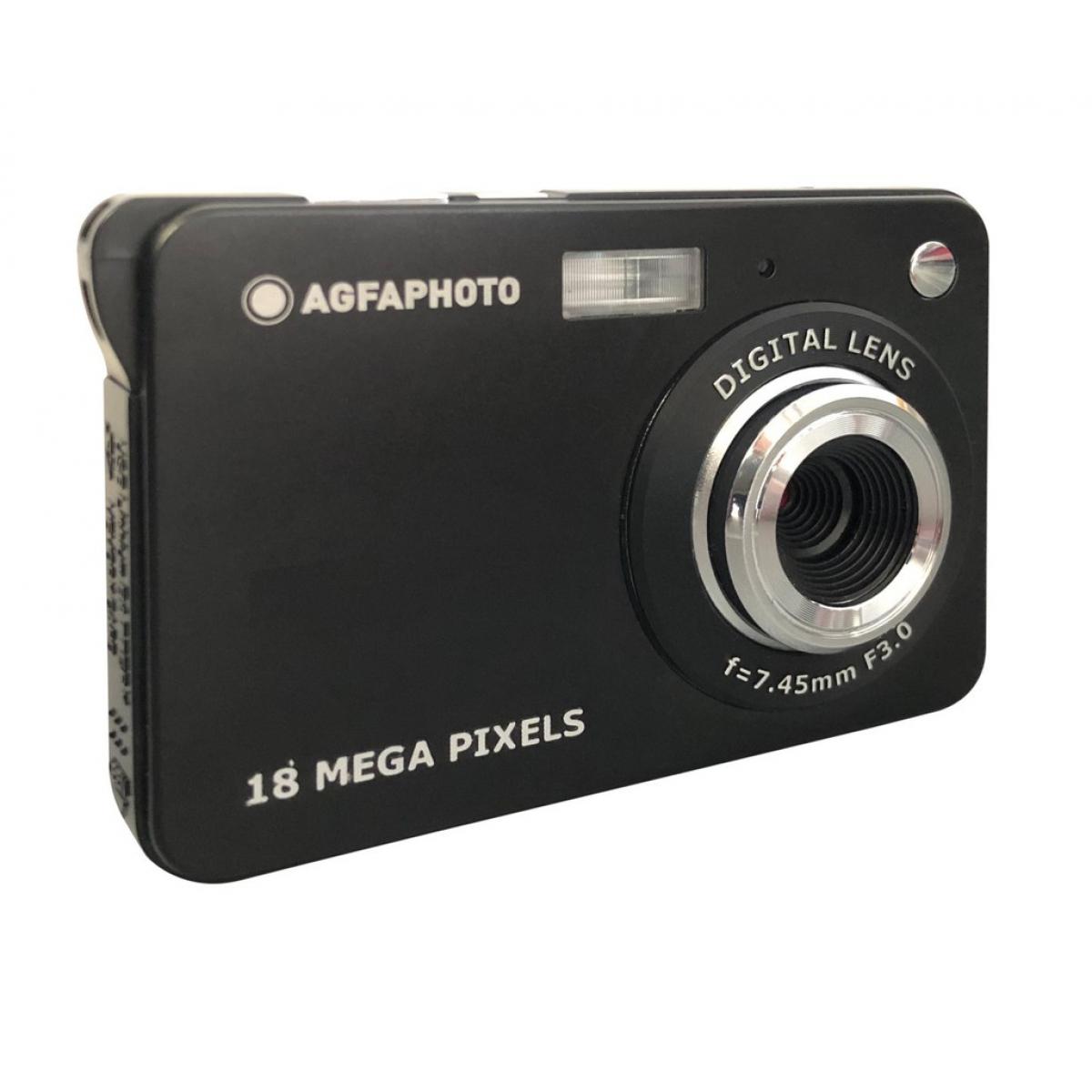 Agfa Photo - AGFA PHOTO Realishot DC5100 - Appareil Photo Numérique Compact (18 MP, 2.7'' LCD, Zoom Digital 8x, Batterie Lithium)-Noir- - Appareil compact