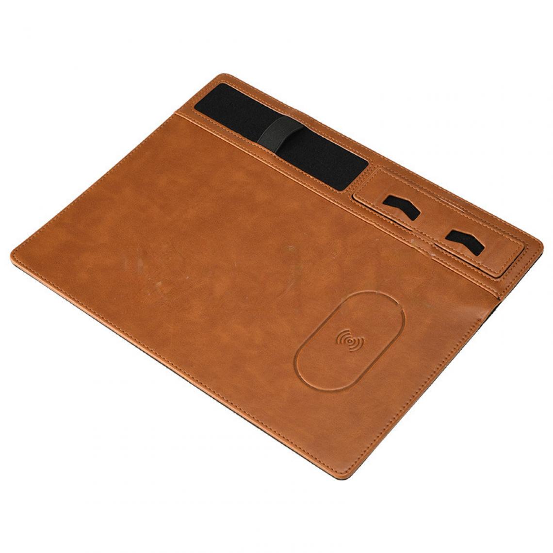 Generic - Tapis de souris de charge sans fil créatif multifonctionnel avec support de téléphone portable - Tapis de souris
