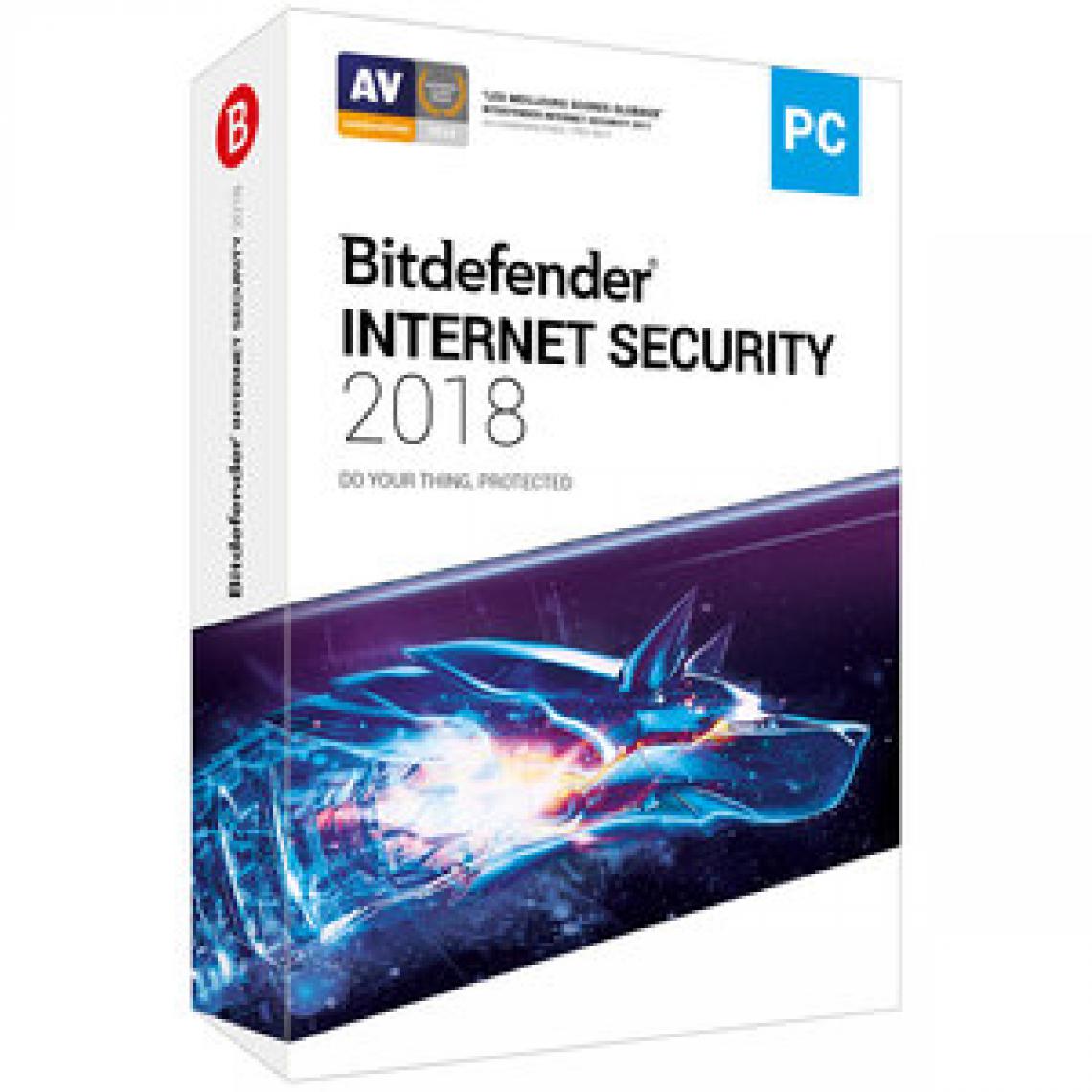 Bitdefender - Internet Security 2018 - Licence 2 Ans 5 Postes - Suite de Sécurité