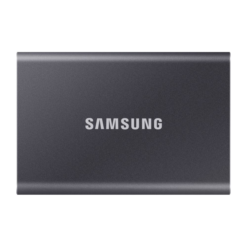 Samsung - T7 Gris titane - 500 Go - USB 3.2 Gen 2 - SSD Externe