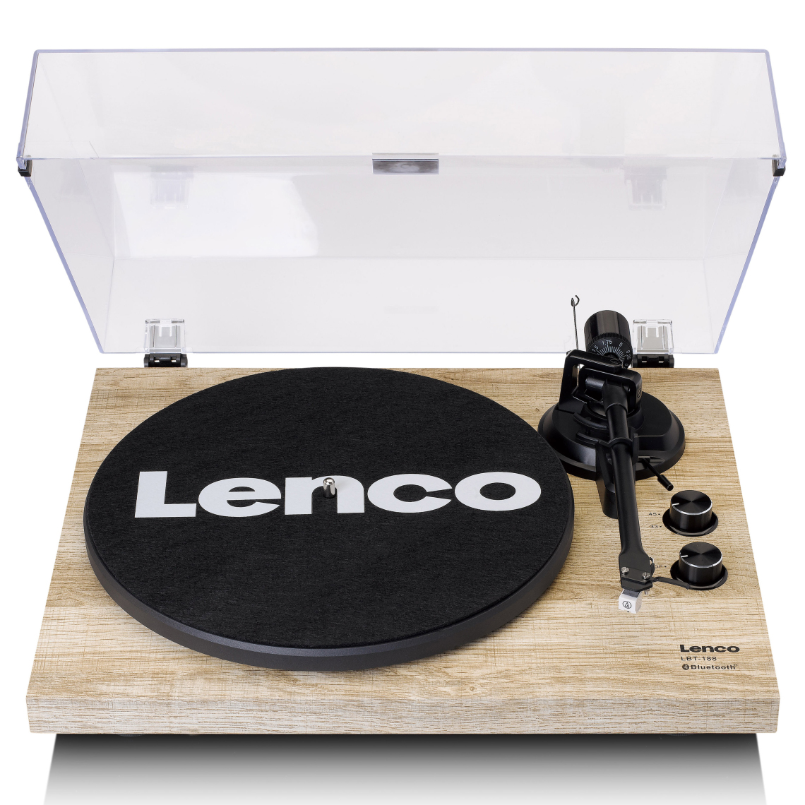 Lenco - Platine vinyle avec transmission Bluetooth LBT-188PI Bois - Platine