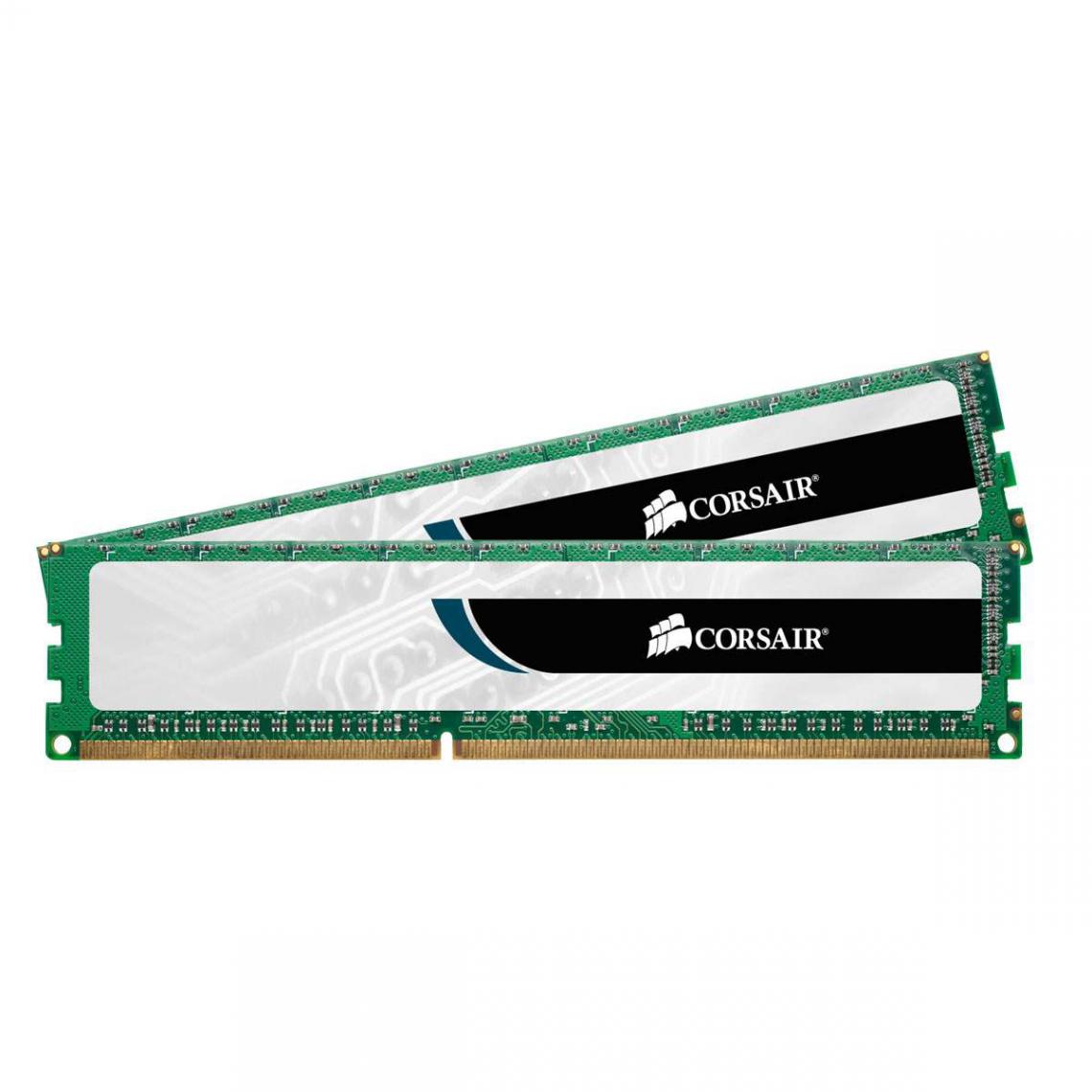 Corsair - Value Select 8 Go (2x 4 Go) DDR3 1600 MHz CL11 - RAM PC Fixe