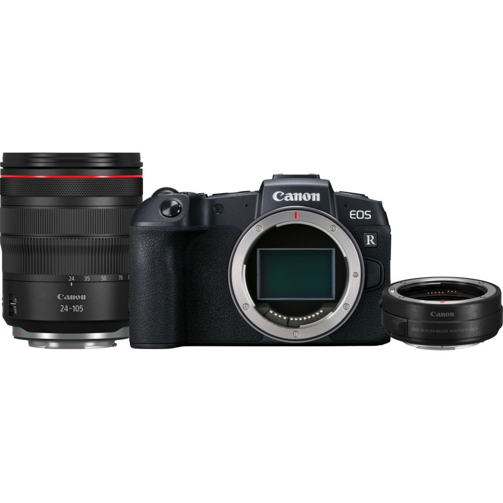 Canon - Appareil Hybride + 24-105mm Noir EOS RP - Appareil Hybride