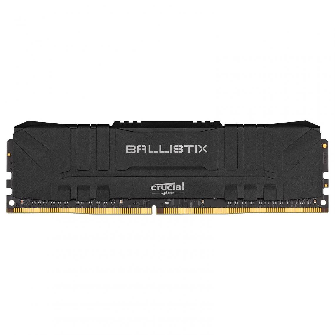 Crucial - Ballistix Black 8 Go DDR4 3200 MHz CL16 - RAM PC Fixe