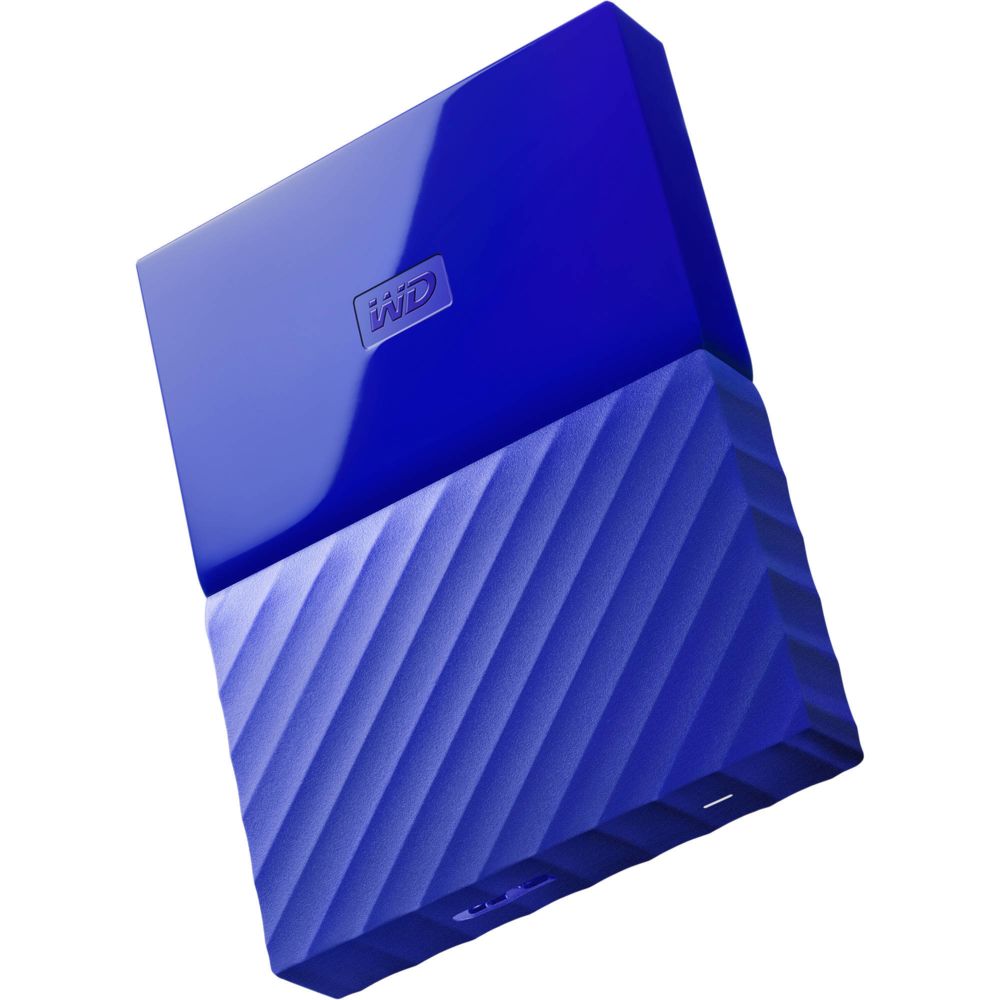 Western Digital - WD BLUE 1 To - 2.5'' USB 2.0 - Cache 2 Mo - Bleu - Disque Dur externe
