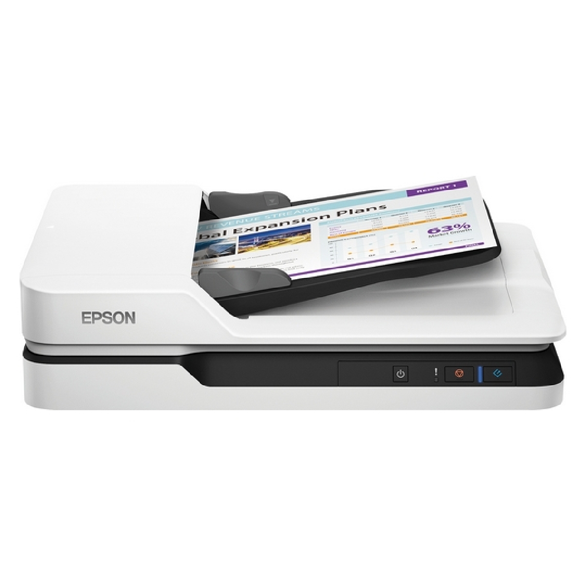 Epson - Scanner Epson WorkForce DS-1630 LED 300 dpi LAN Blanc - Scanner
