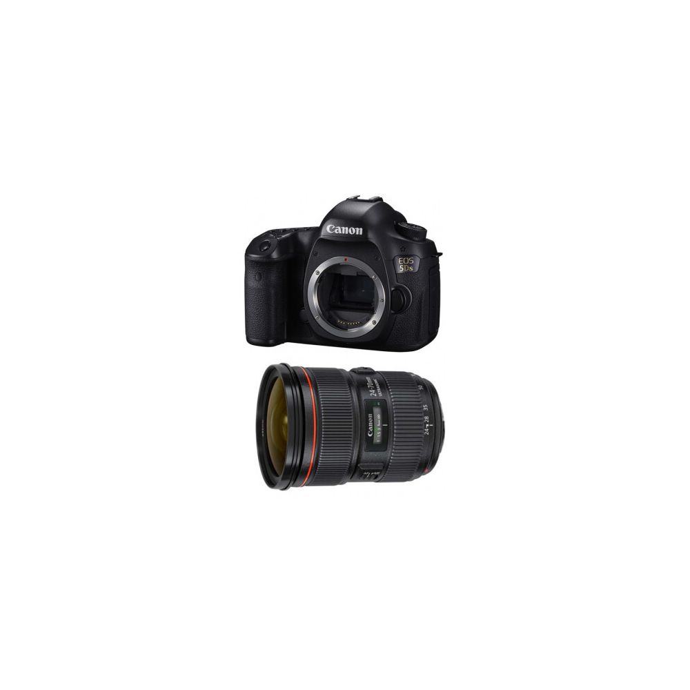 Canon - CANON EOS 5DS + EF 24-70mm F2.8L II USM - Reflex Grand Public