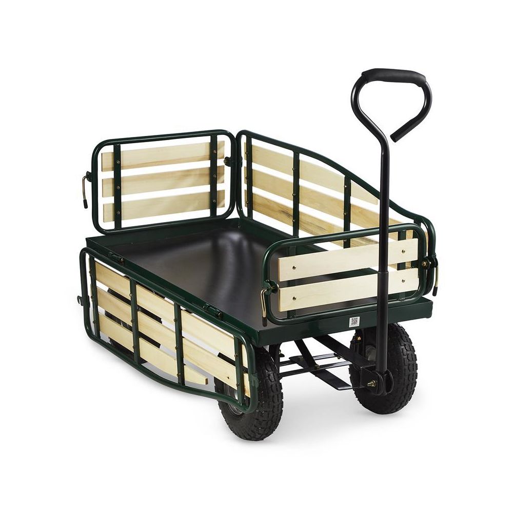 Waldbeck - Waldbeck Ventura Chariot remorque de transport à main > 300 kg acier - noir Waldbeck - Chariots de ramassage