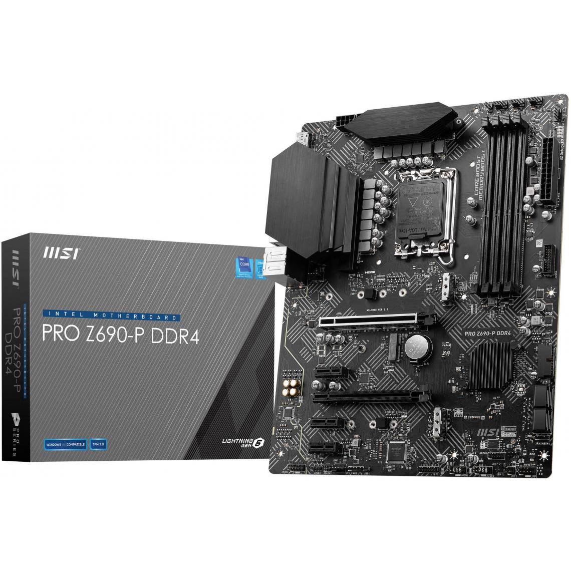 Msi - Carte mère PRO Z690-P DDR4 - Carte mère Intel