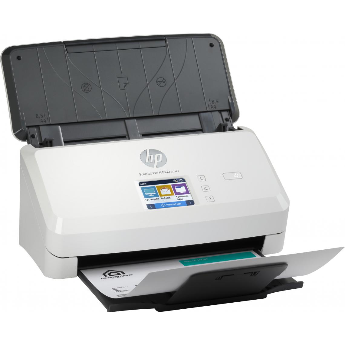 Hp - ScanJet Pro N4000 snw1 - Scanner