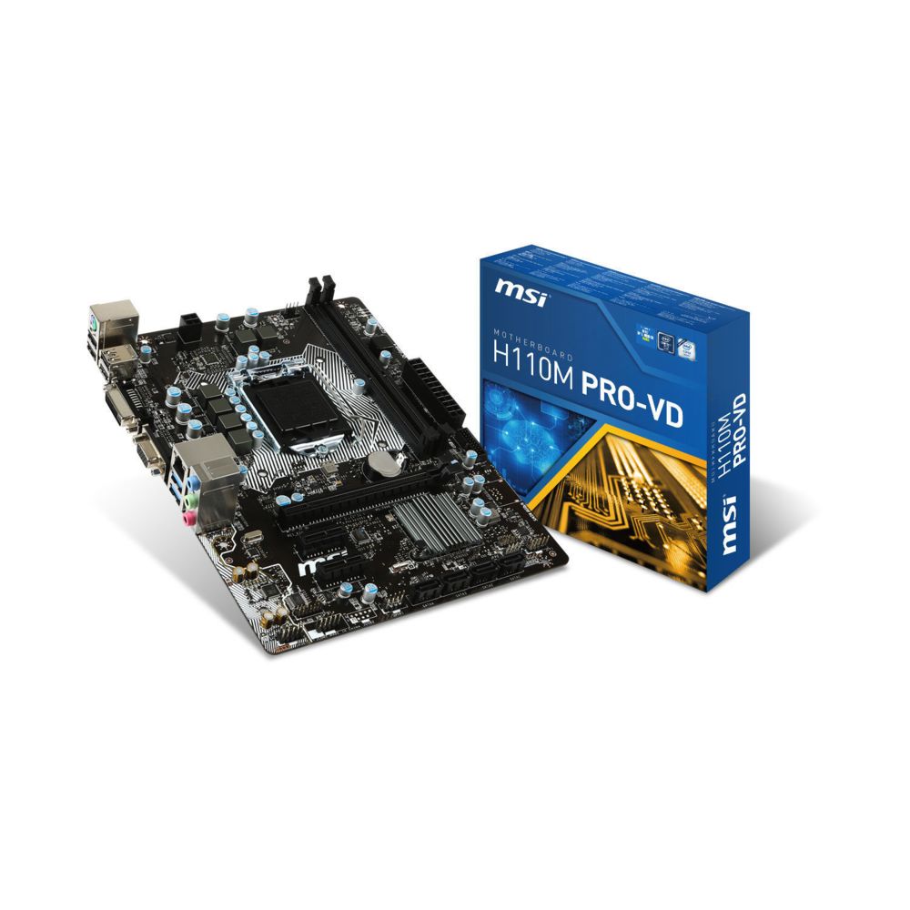 Msi - Intel H110 PRO-VD - Micro-ATX - Carte mère Intel