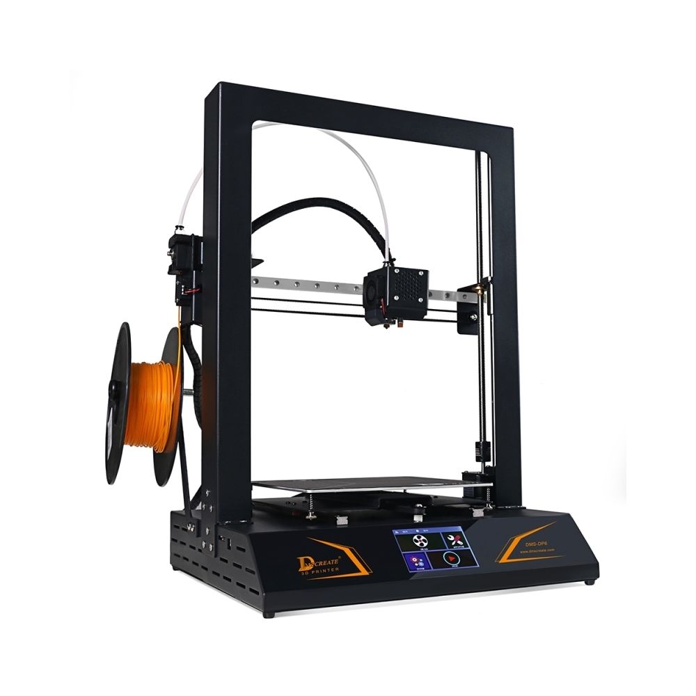Wewoo - DMSCREATE DP6 360W Imprimante 3D à écran tactile de 3 pouces, vitesse d'impression 10-180mm / s, Carte de support de nivellement automatique / SD, Taille d'impression: 200 * 200 * 300mm - Imprimante 3D