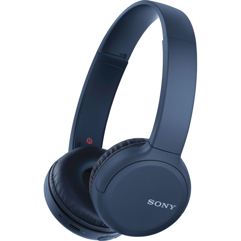 Sony - SONY WHCH510L Casque Bluetooth sans fil - Autonomie 35h - Bleu - Casque