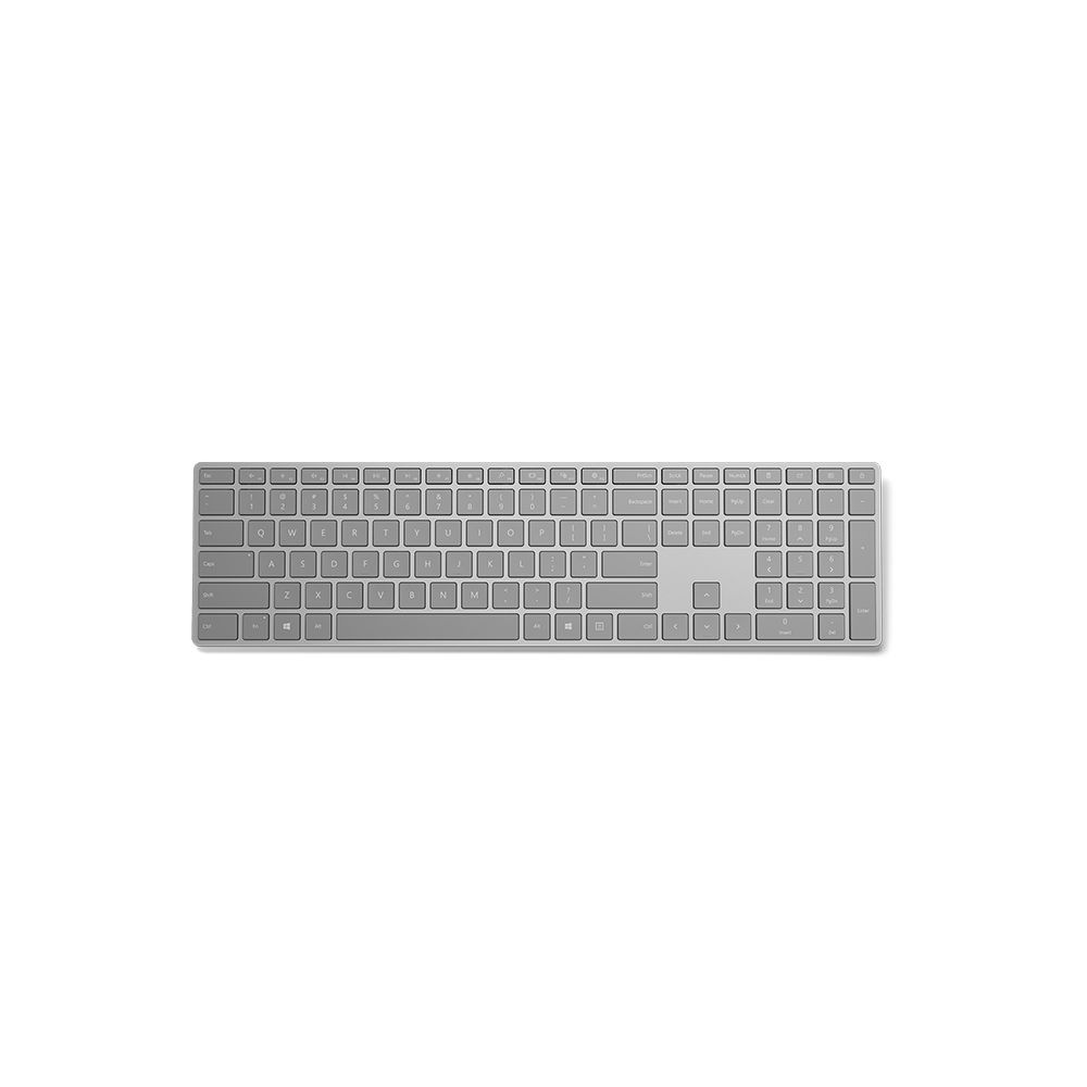 Microsoft - Microsoft 3YJ-00007 Bluetooth Néerlandais Gris clavier pour téléphones portables - Clavier