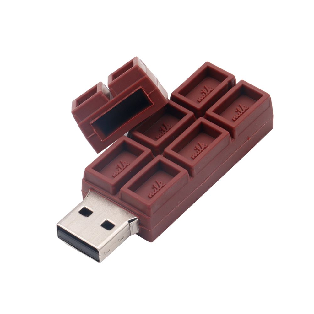 marque generique - Forme de chocolat de bande dessinée d'entraînement d'instantané d'USB dirigent le lecteur de disque dur à grande vitesse de flash 32GB - Clés USB