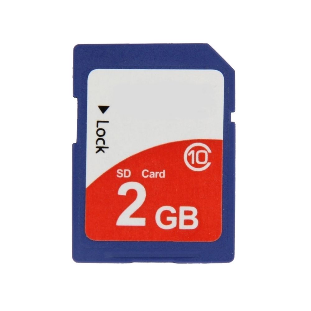 Wewoo - Carte mémoire SDHC haut débit classe 10 de 2 Go capacité réelle de 100% - SSD Interne