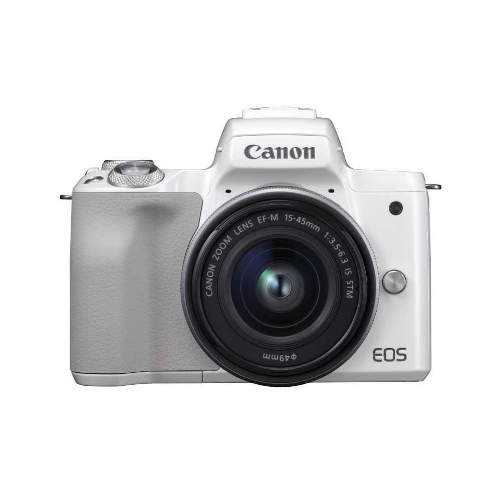 Canon - PACK CANON EOS M50 + 15-45 BLANC  - Appareil Hybride