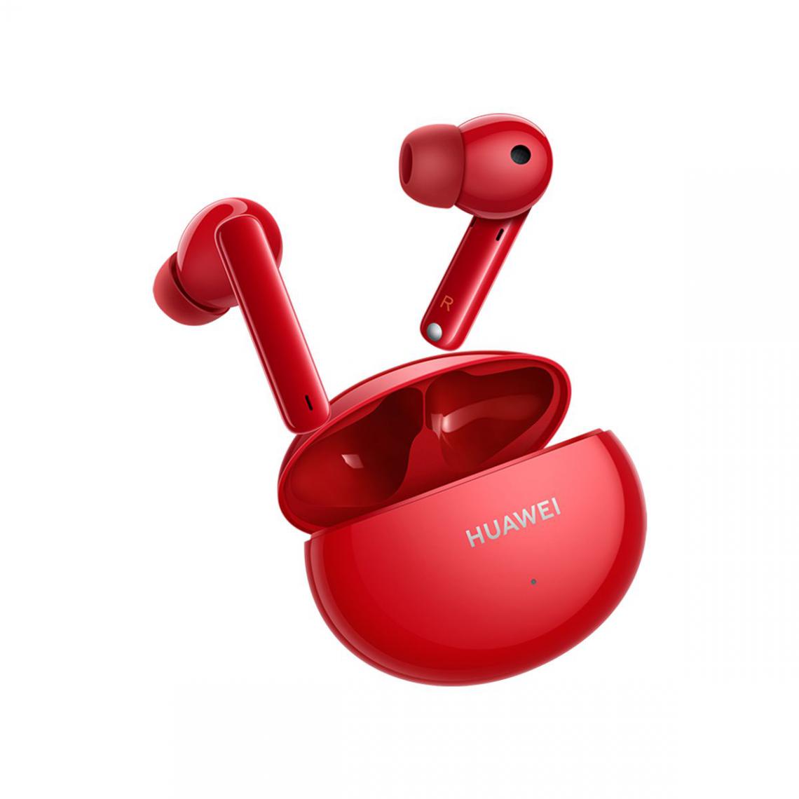 Huawei - FreeBuds 4i - Rouge - Ecouteurs intra-auriculaires