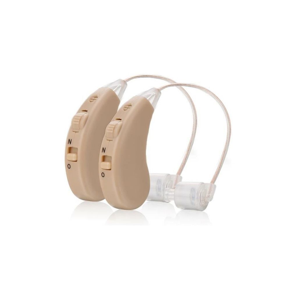marque generique - Paire d'amplificateurs aide auditive Ampli'Son HESTEC - Gain sonore: + 40 dB - 2,5 x 8,5 x 7,5 cm - Ampli