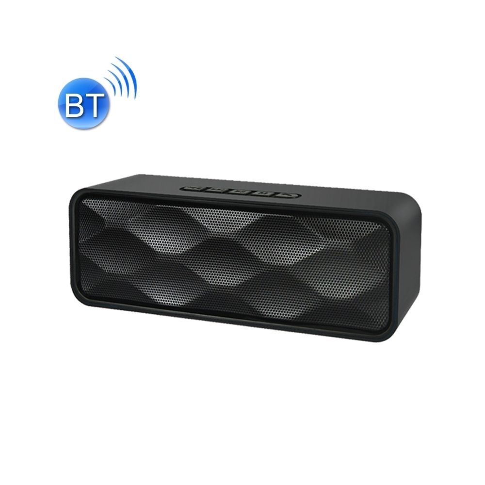 Wewoo - Enceinte Bluetooth d'intérieur noir Haut-parleur de lecture de musique de carte multifonctionnelle, appel Handfree de et ampère TF & U-disque ampère AUX Audio & Fonction FM - Enceintes Hifi