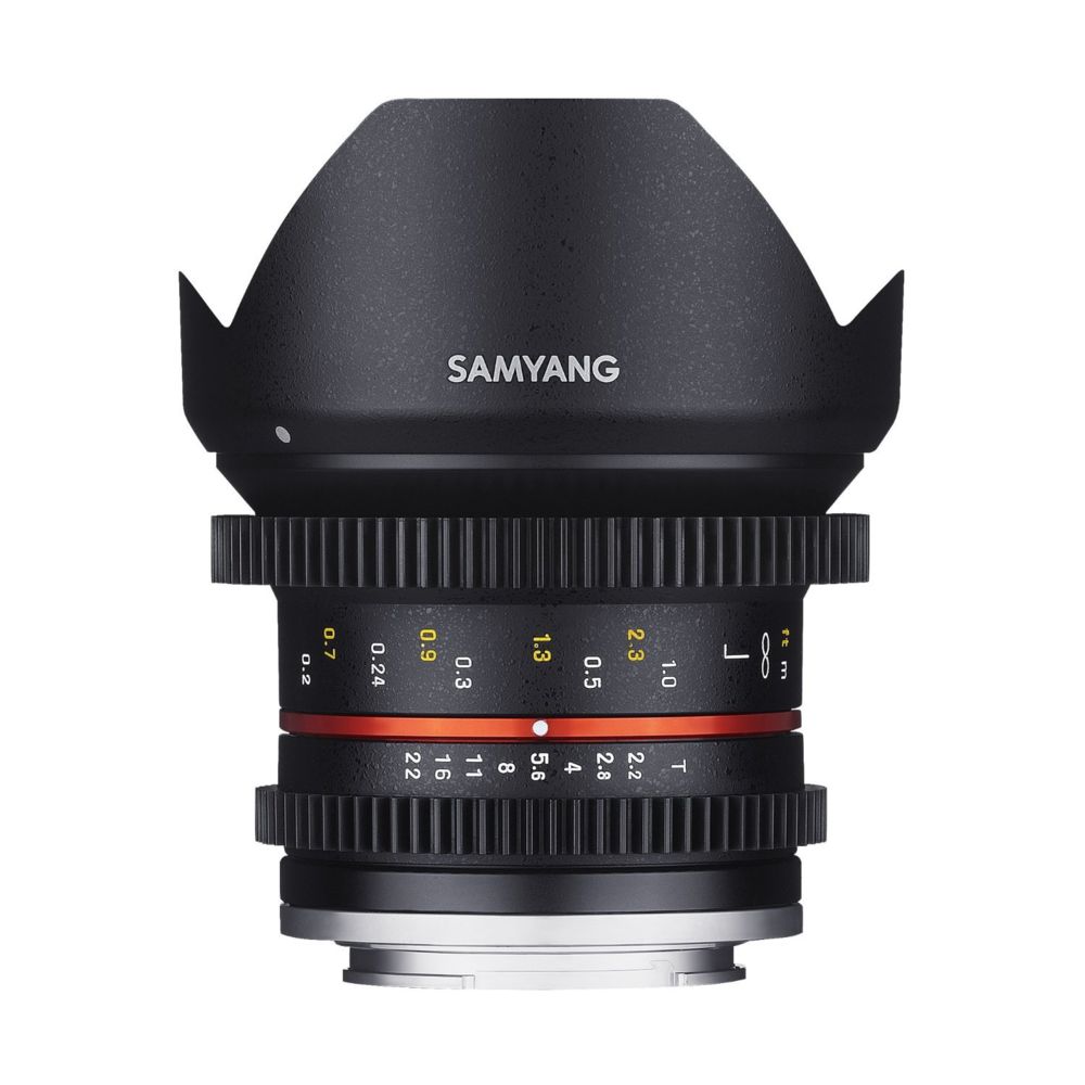 Samyang - 12mm T3.1 ED AS NCS Fisheye (VDSLR II) - monture Nikon - Objectif Photo