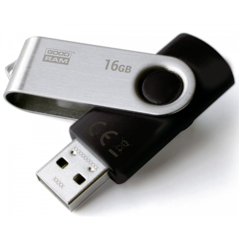 Goodram - Clé USB GOODRAM TWISTER NOIR 2.0 16 GB - Clés USB