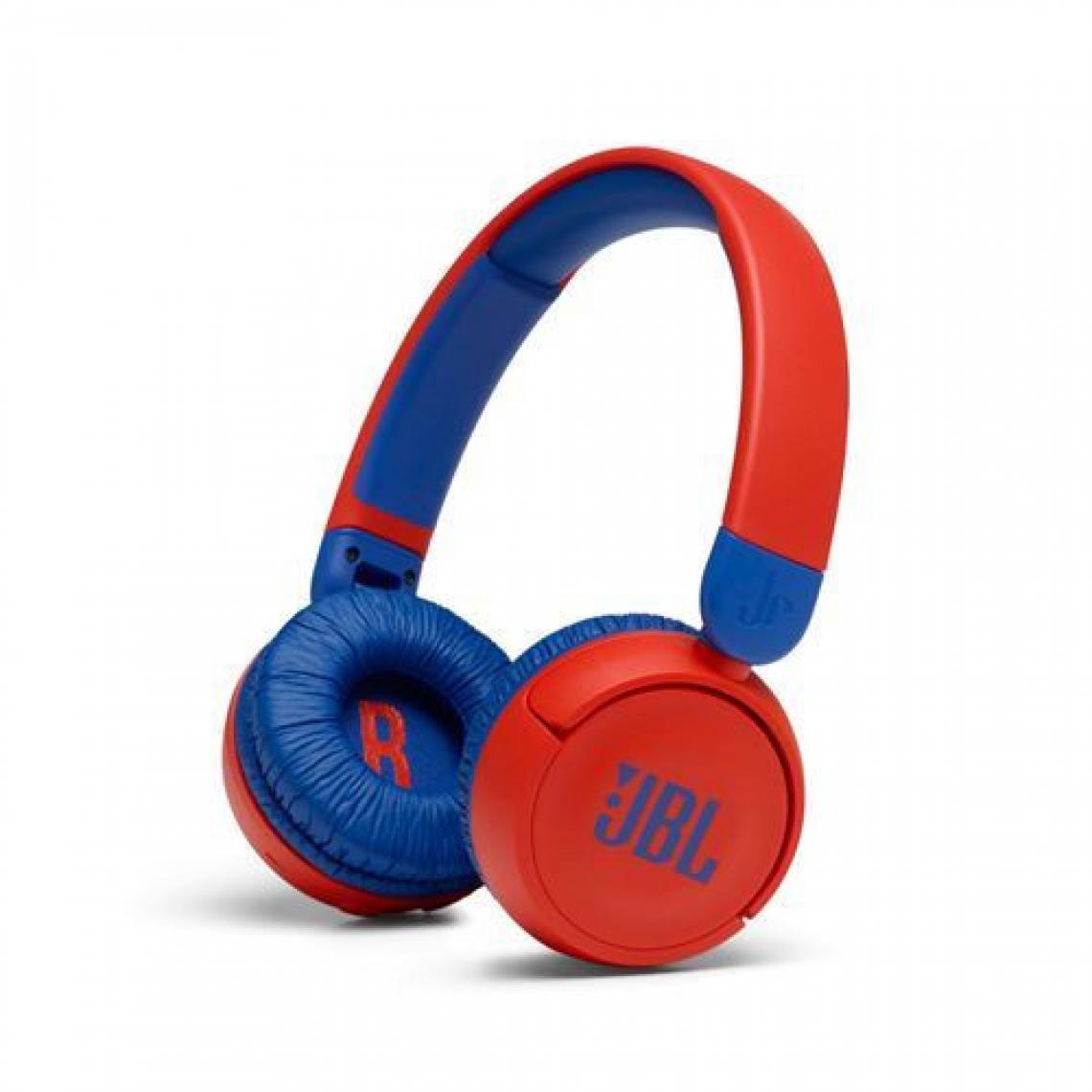 JBL - Casque audio sans fil pour enfants Bluetooh JBL JR310BT Rouge et bleu - Micro-Casque