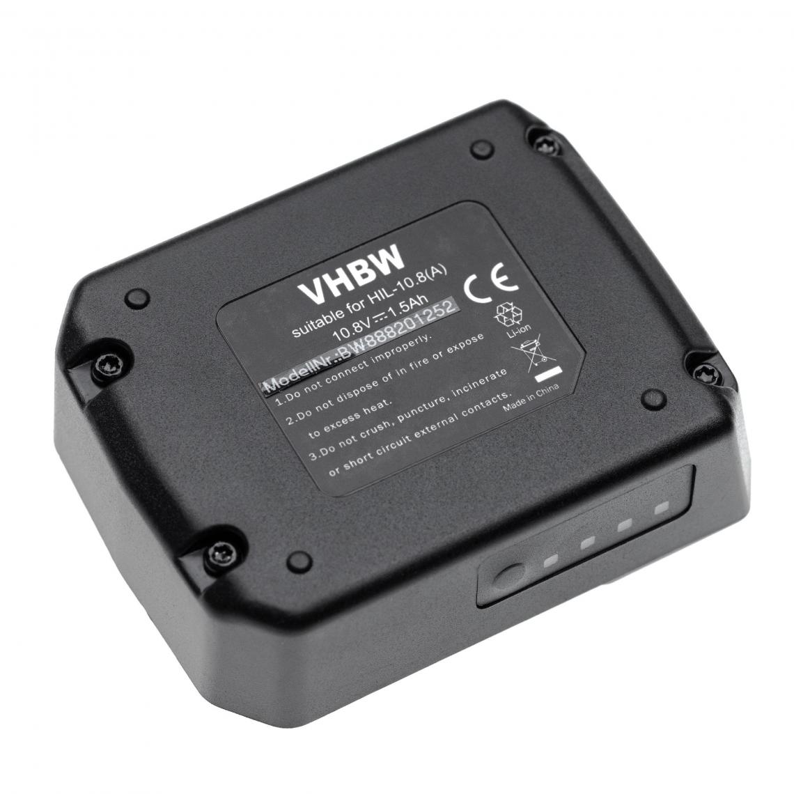 Vhbw - vhbw Batterie remplacement pour Hilti B 12/2.6, B 12/4.0 pour outil électrique (1500mAh Li-ion 10,8V) - Accessoires vissage, perçage