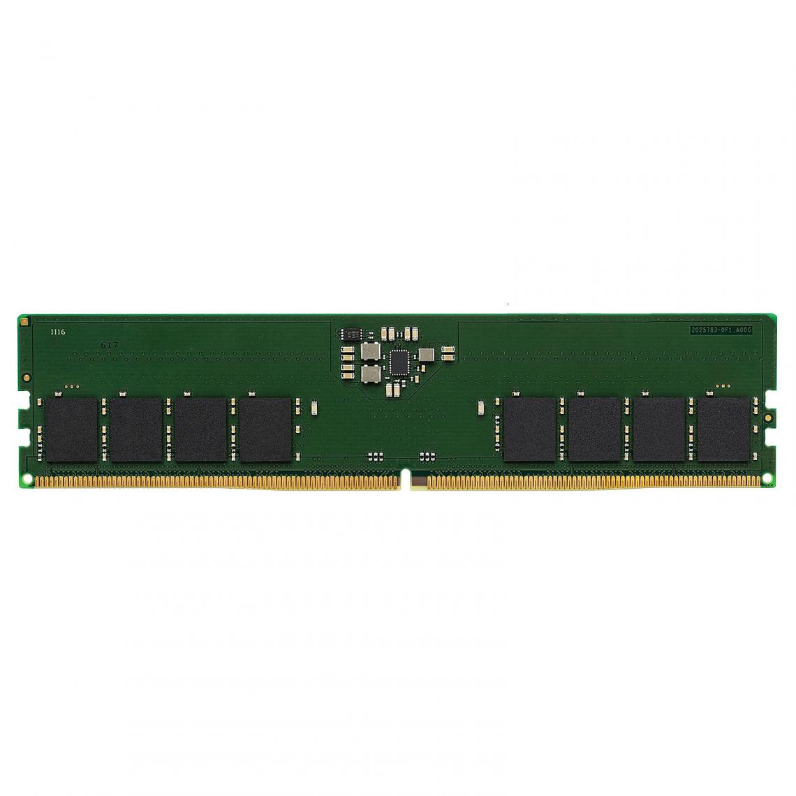 Kingston - 32Go 4800MHz DDR5 CL40 DIMM 32Go 4800MHz DDR5 Non-ECC CL40 DIMM 2Rx8 - PC Fixe