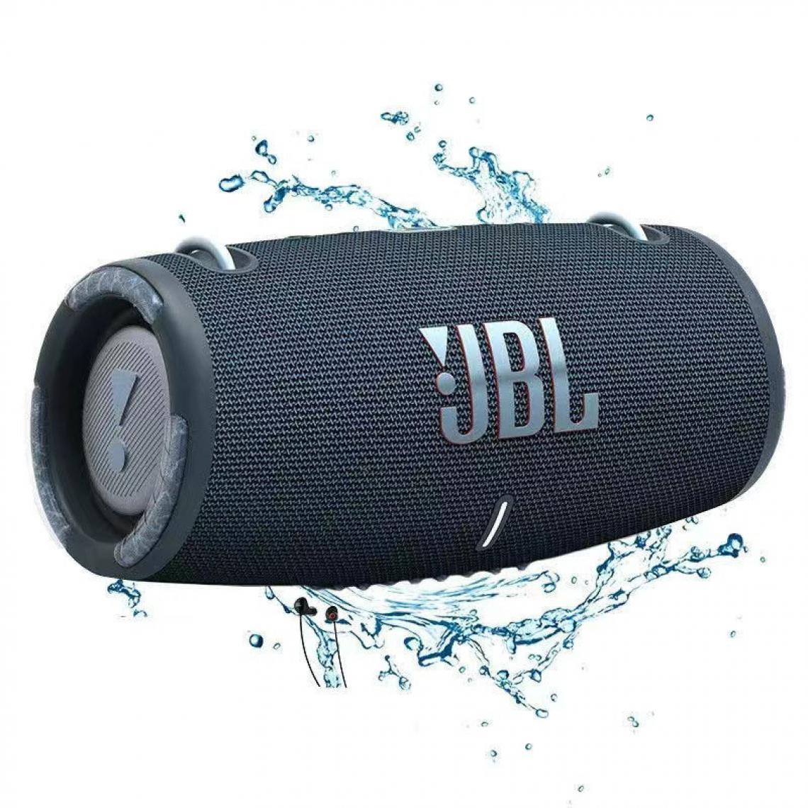 Chrono - JBL Xtreme 3 jukebox en noir - haut-parleur Bluetooth stéréo portable et étanche avec batterie externe intégrée - jusqu'à 15 heures de plaisir musical avec une seule charge de batterie(Bleu) - Enceintes Hifi