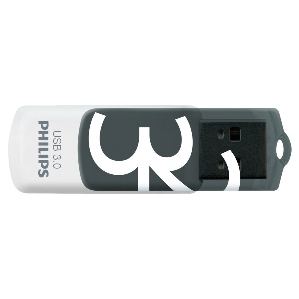 Philips - Philips USB key Vivid USB 3.0 32GB Grey FM32FD00B/10 - Clés USB