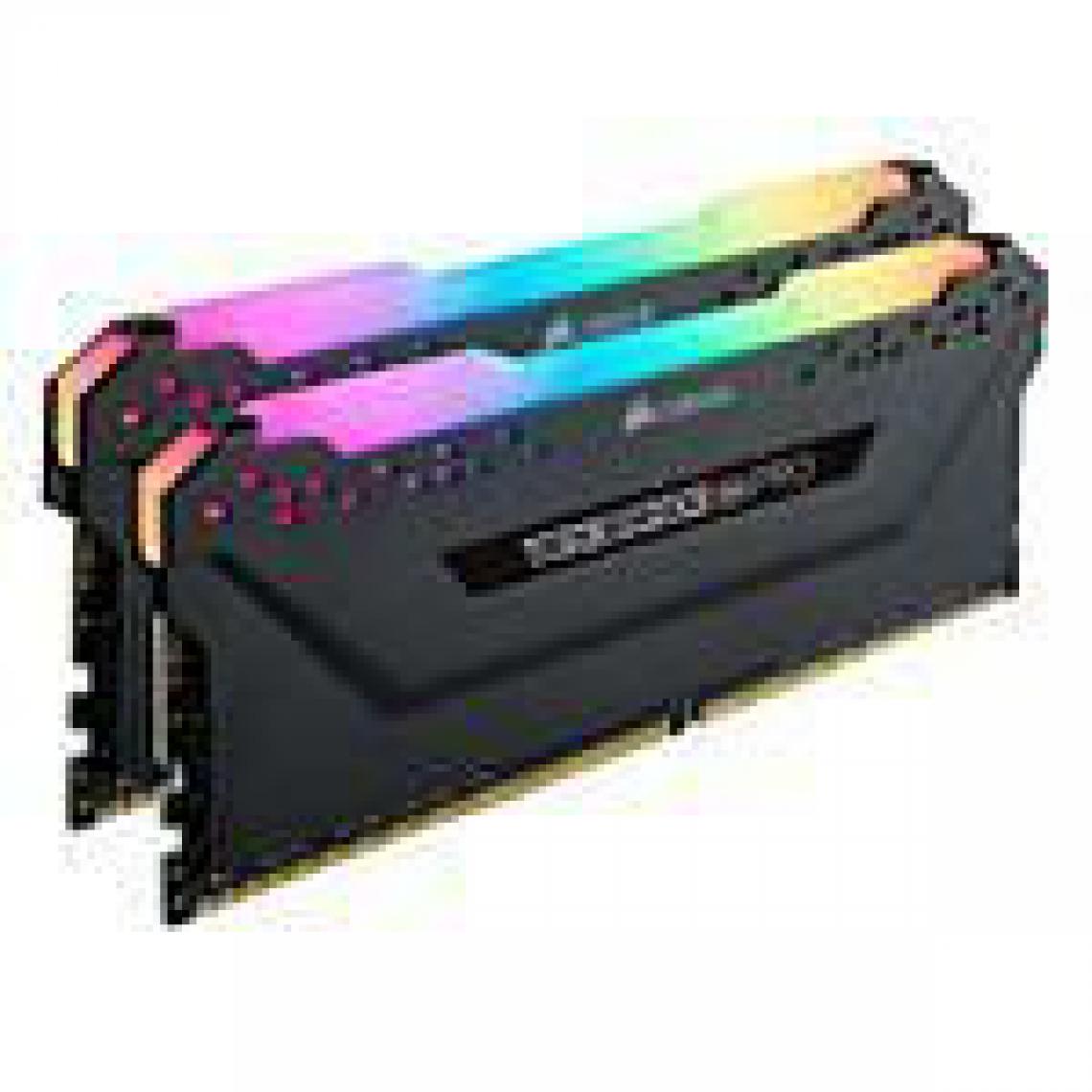 Corsair - Vengeance RGB PRO Series 64 Go (2x 32 Go) DDR4 4000 MHz CL18 - RAM PC Fixe