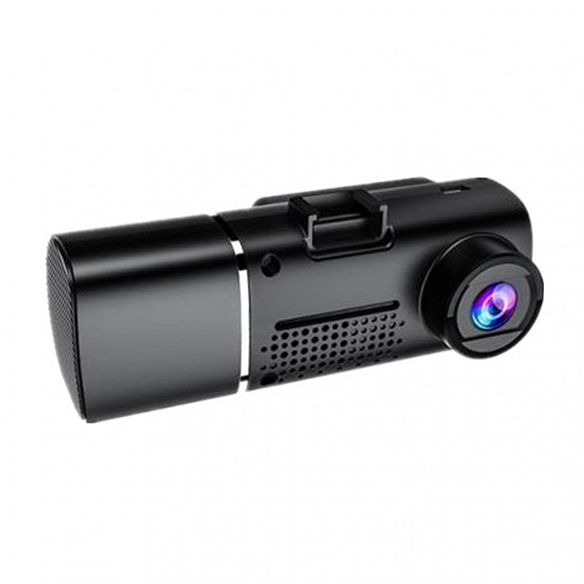 marque generique - Double Dash Cam, 1080P avant et 720P Cabine 30fps Voiture Caméra, Les Deux Sony Capteur, infrarouge de Vision Nocturne, 1.5 "Écran LCD, le Mode de - Caméscopes numériques