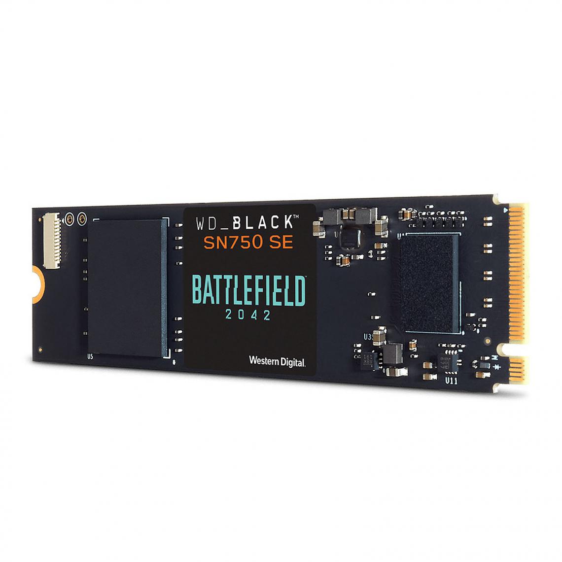 Western Digital - SSD WD Black SN750 SE 1 To Battlefield 2042 - SSD Interne