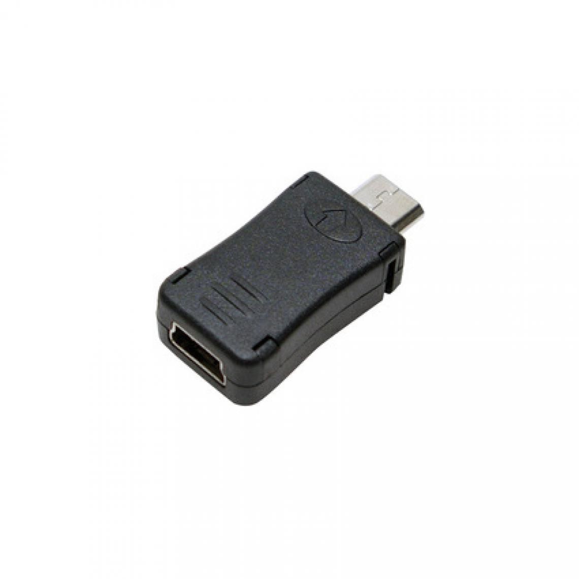 Logilink - LogiLink Adaptateur USB 2.0, micro USB mâle - mini USB () - Hub