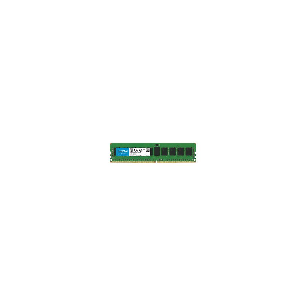 Crucial - CRUCIAL DDR4 ECC Registered 8 Go 2666 MHz CL19 Dual Rank X8 - RAM PC Fixe
