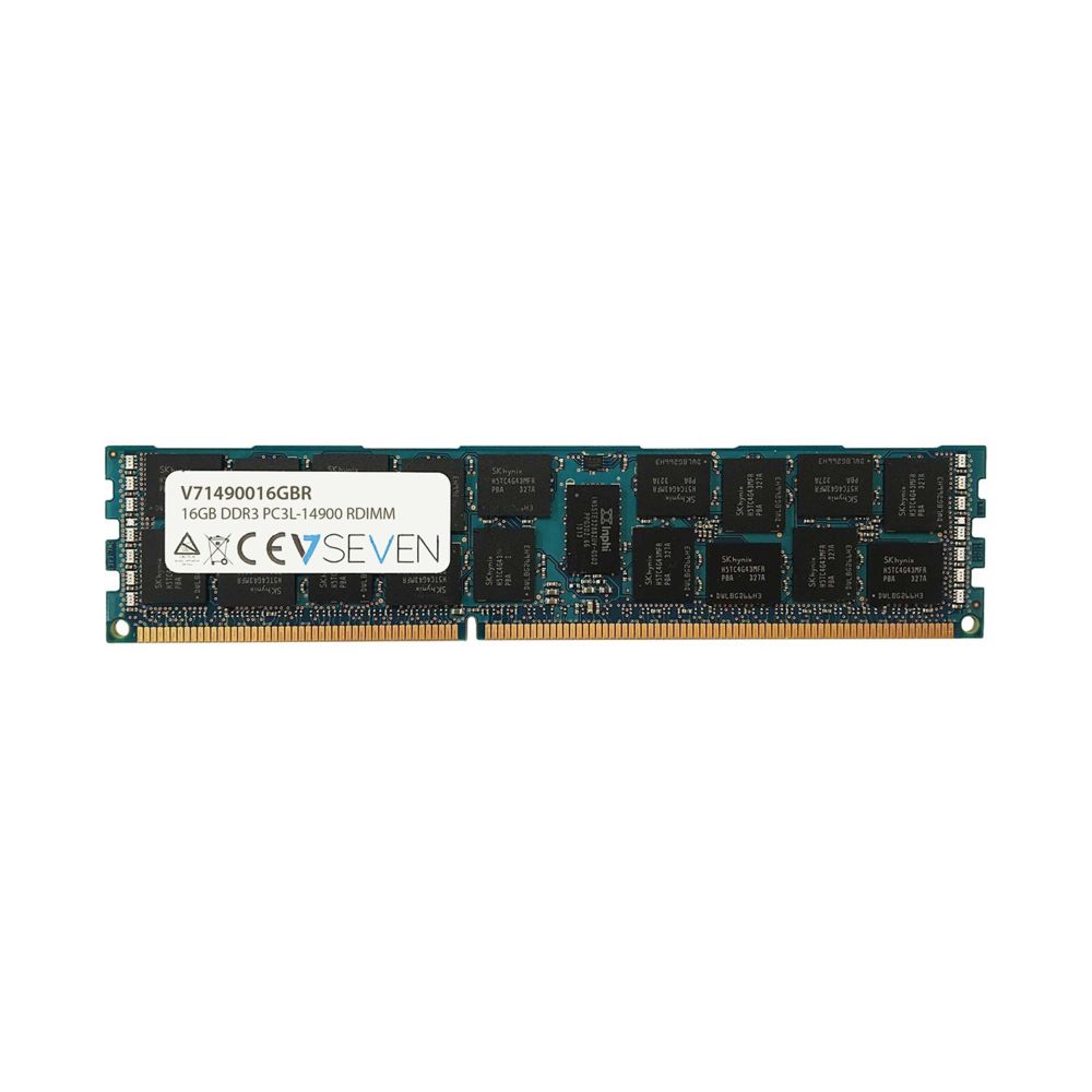 V7 - V7 DDR3 16Gb 1866MHz cl13 server reg pc3-14900 1.5v (V71490016GBR) - RAM PC Fixe