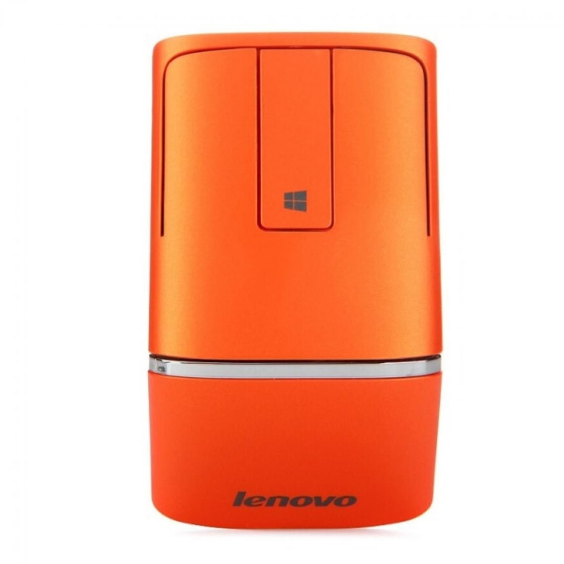 Universal - Souris sans fil avec support PPT 1200dpi 2.4G/bt4.0 Dual Mode Ergonomic Touch Lever pour fenêtres | Souris (orange) - Souris