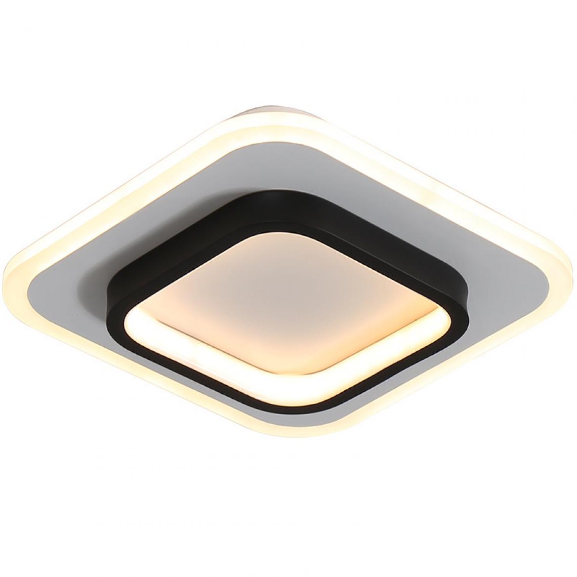 Universal - Lampe de plafond moderne à LED pour allée Homepage Eclairage LED Surface Installation Chambre Salon Couloir Lampe Soleil |(Le noir) - Plafonniers