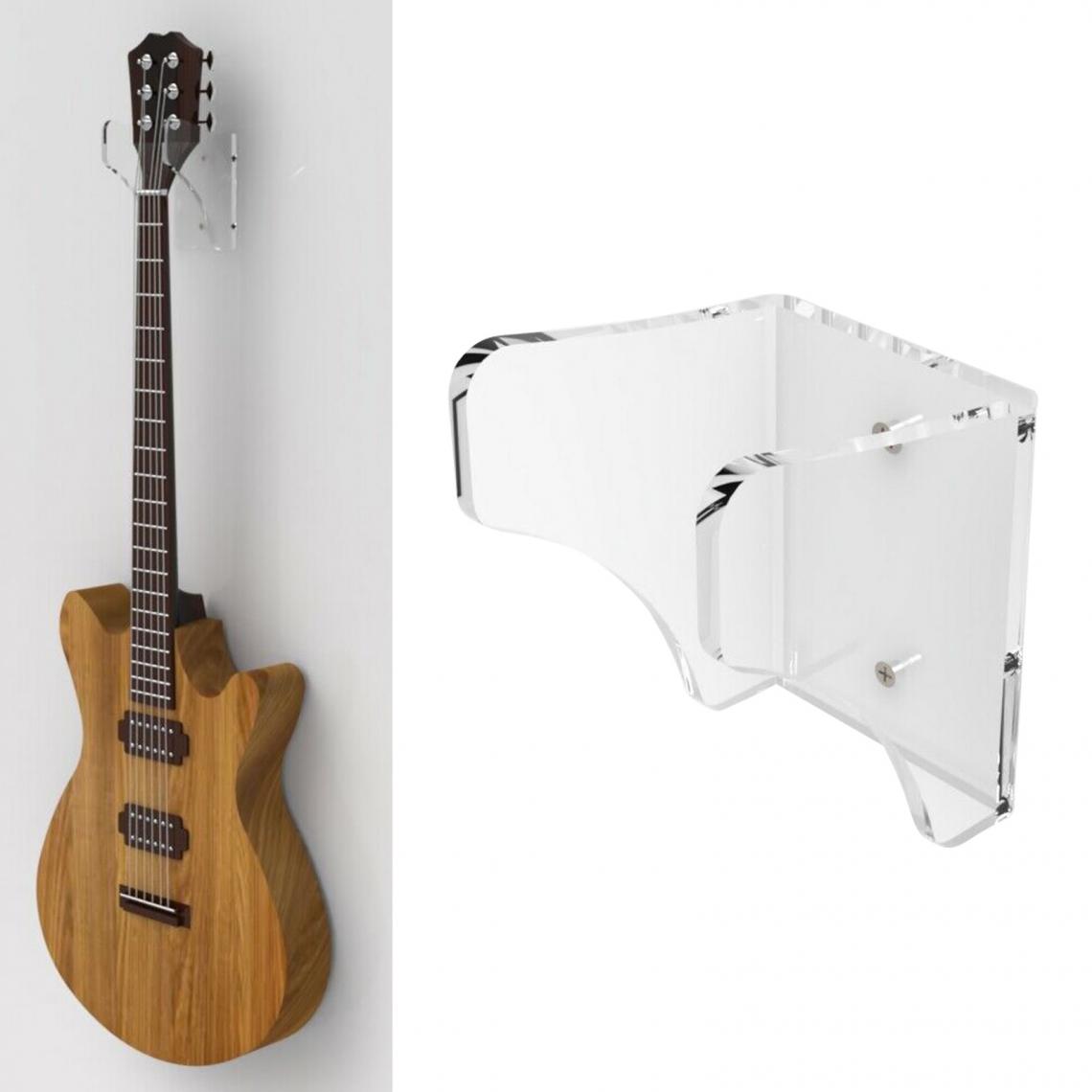 marque generique - Support De Suspension De Guitare Mural Pour Guitare Suspendue Pour économiser De L'espace - Accessoires instruments à cordes