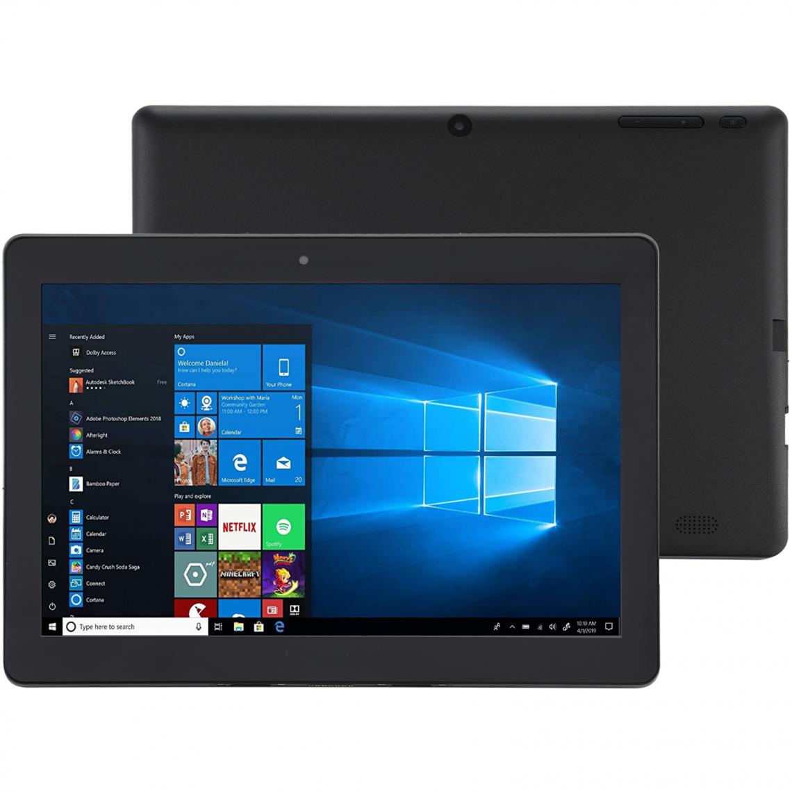 Yonis - Tablette 10 pouces Windows 10 - Tablette Windows