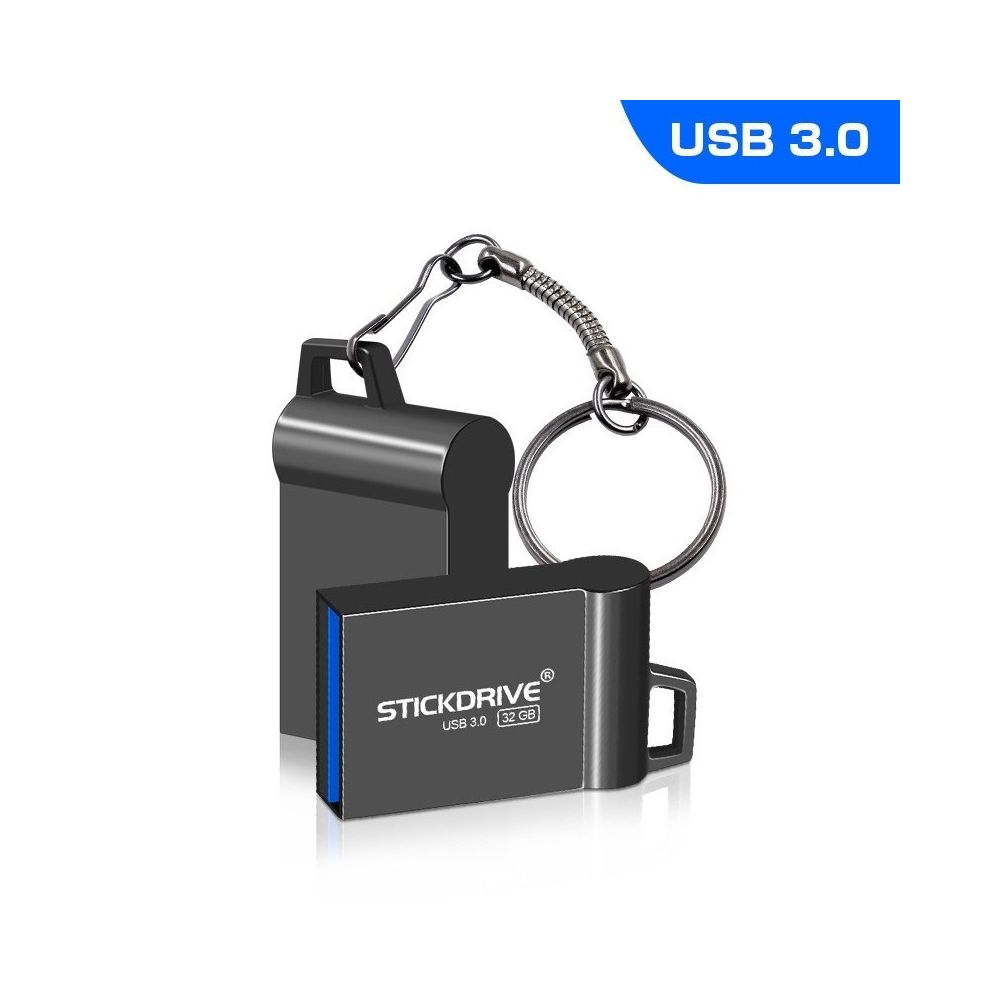 Wewoo - Clé USB STICKDRIVE Mini disque en métal U 128 Go USB 3.0 haute vitesse - Clés USB
