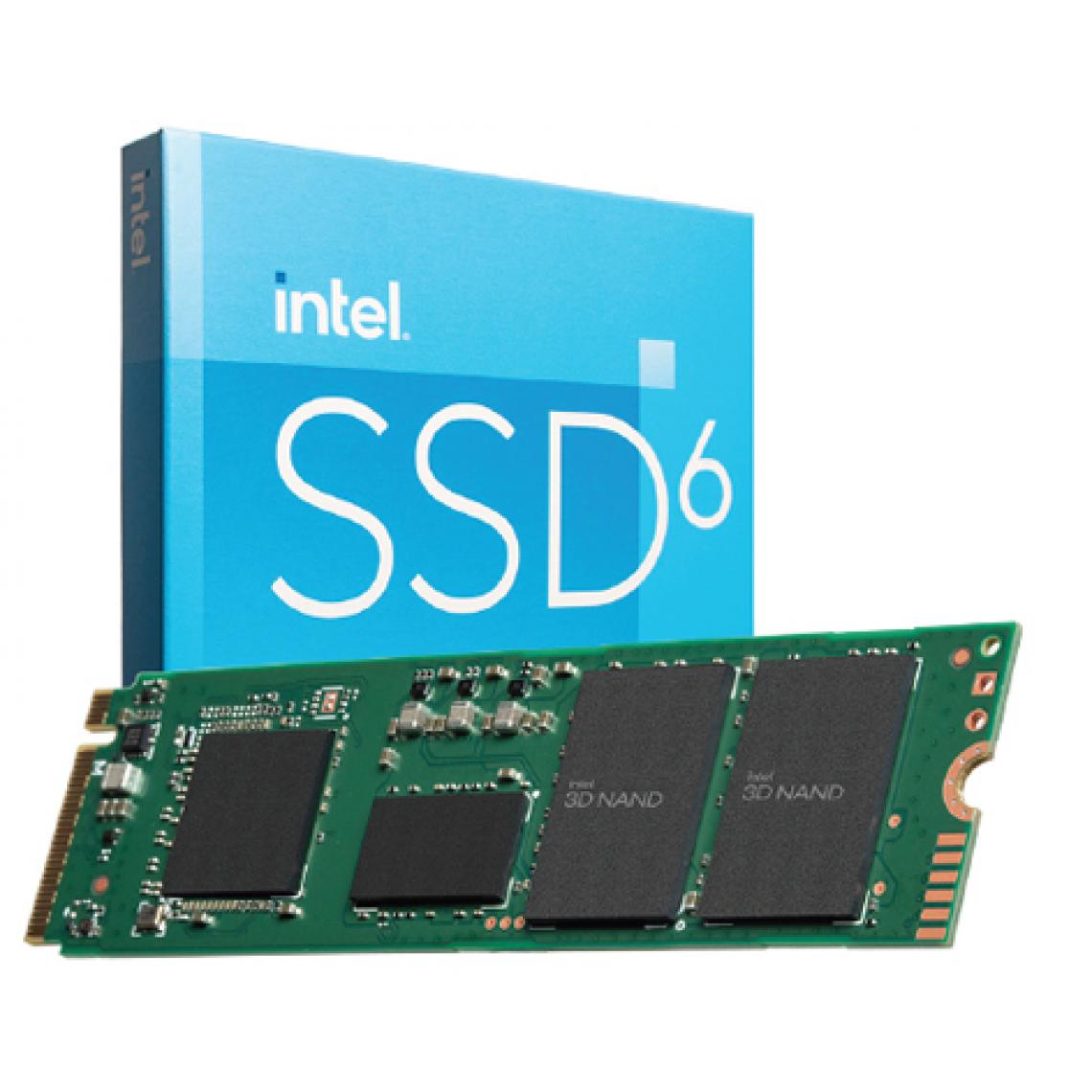 Intel - SSD 670P 512Go M.2 PCIe Retail Pac SSD 670P 512Go M.2 80mm PCIe 3.0 x4 3D3 QLC Retail Single Pack - SSD Interne