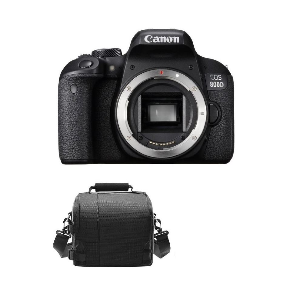 Canon - CANON EOS 800D Body + camera Bag - Reflex Grand Public