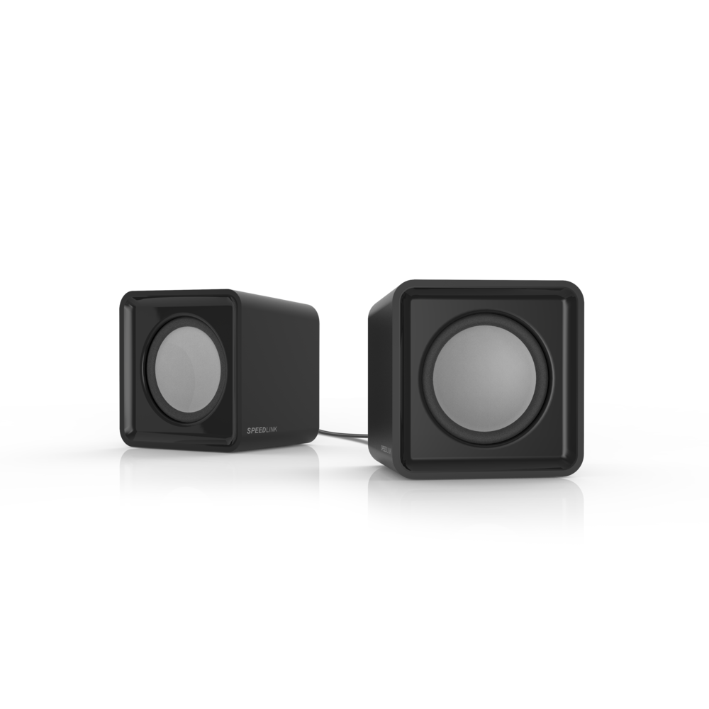 Speedlink - TWOXO Stereo Speakers, black - Enceintes Hifi