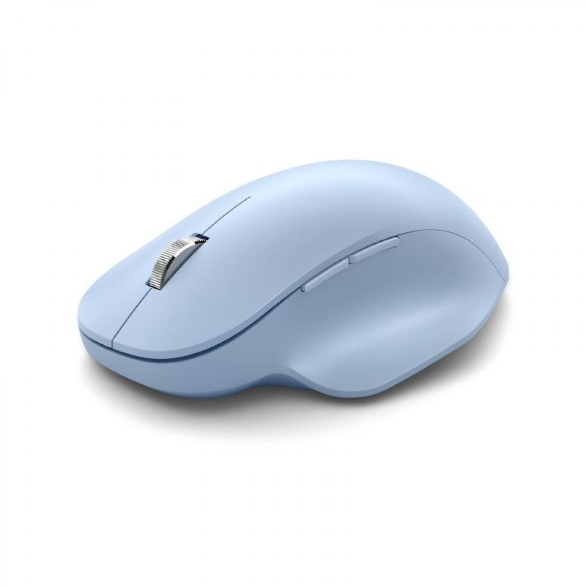 Microsoft - MICROSOFT Ergonomic Mouse - Souris optique - 5 boutons - Sans fil - Bluetooth 5.0 LE - Bleu Pastel - Souris