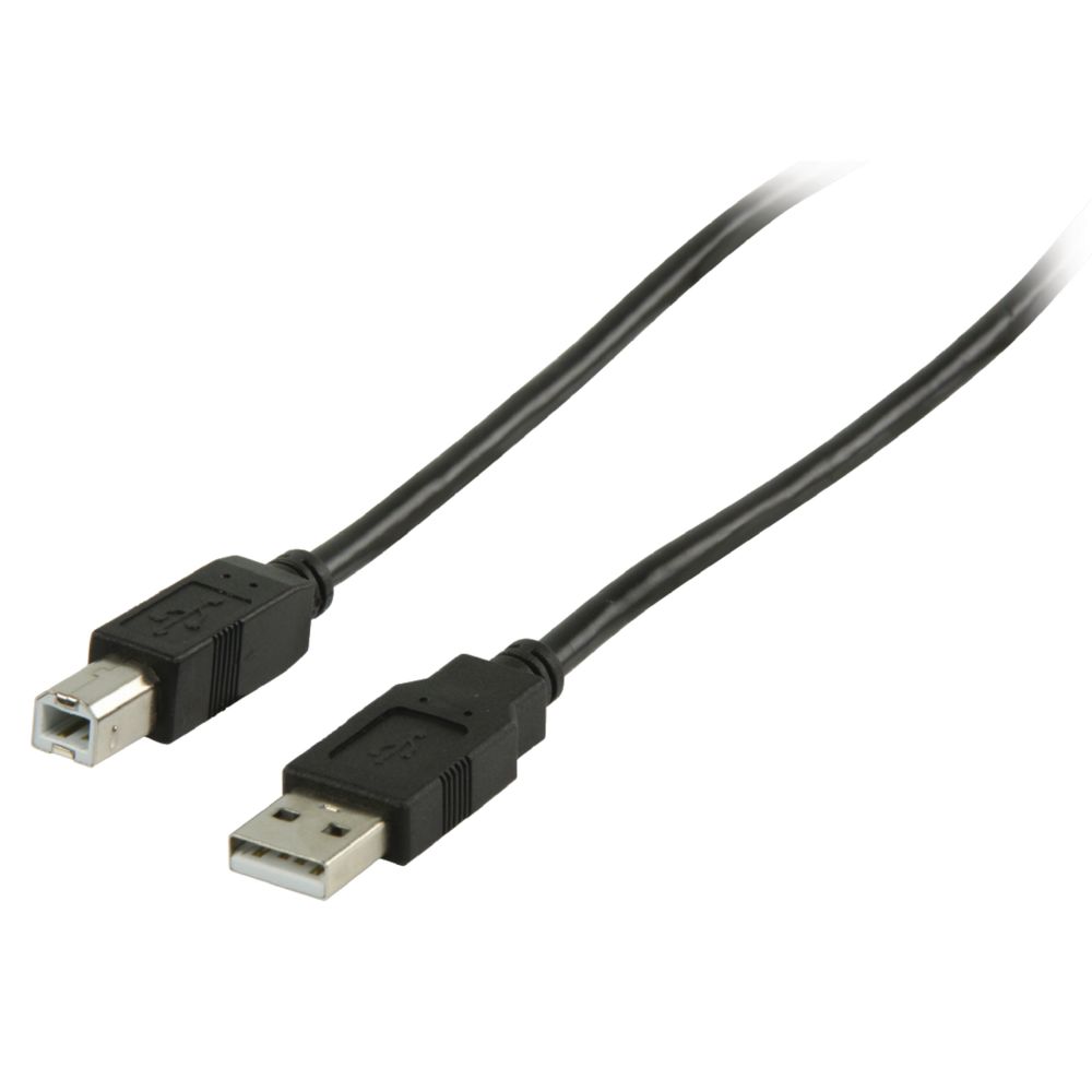 marque generique - Câble de raccordement USB 2.0 Câble pour scanner, imprimante, type A à B mâle, 5.00 m - Imprimante Jet d'encre