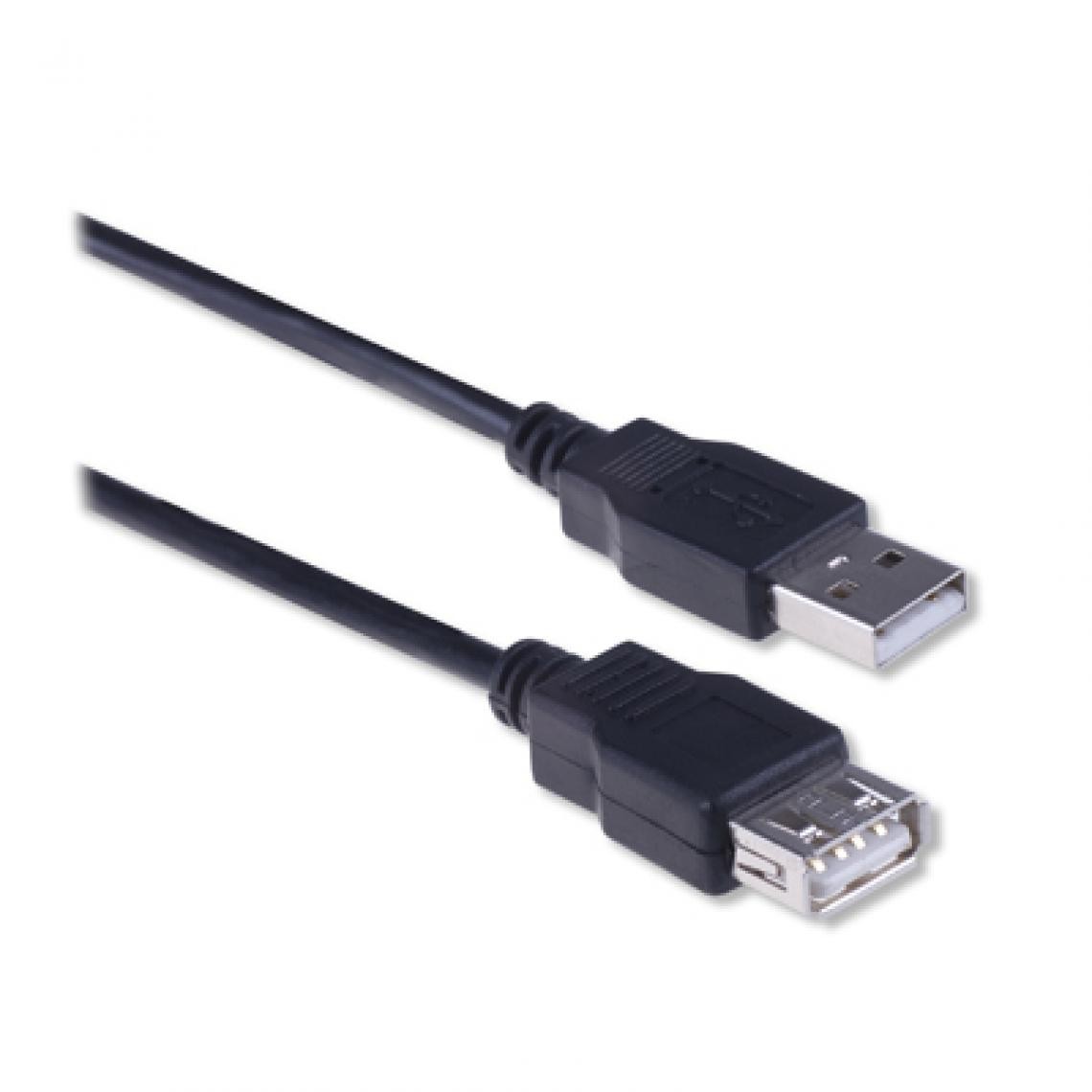 Ewent - Ewent EW9622 câble USB 3 m USB 2.0 USB A Noir - Hub