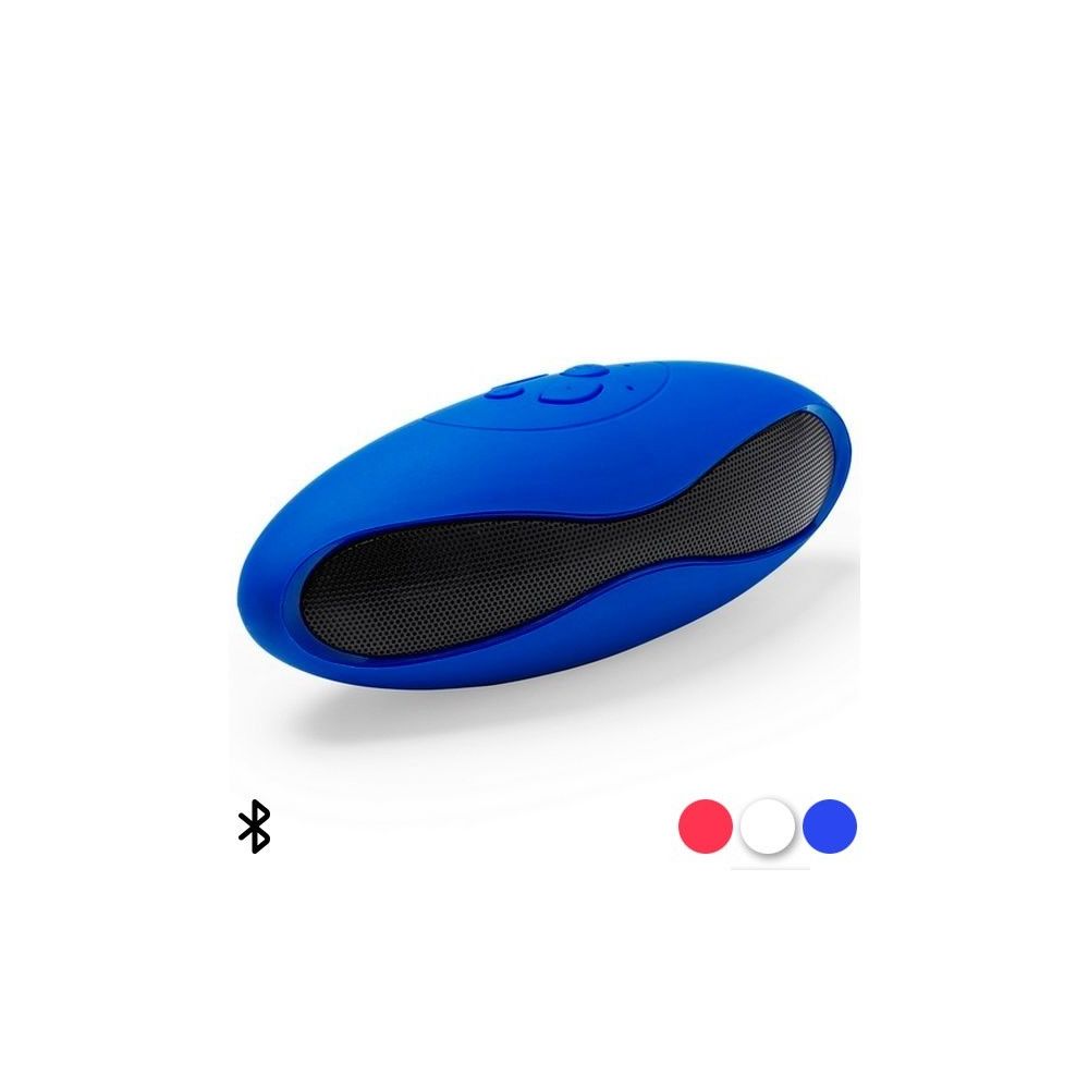 Totalcadeau - Haut-parleur à connectivité Bluetooth radio FM USB Couleur - Bleu - Enceintes Hifi