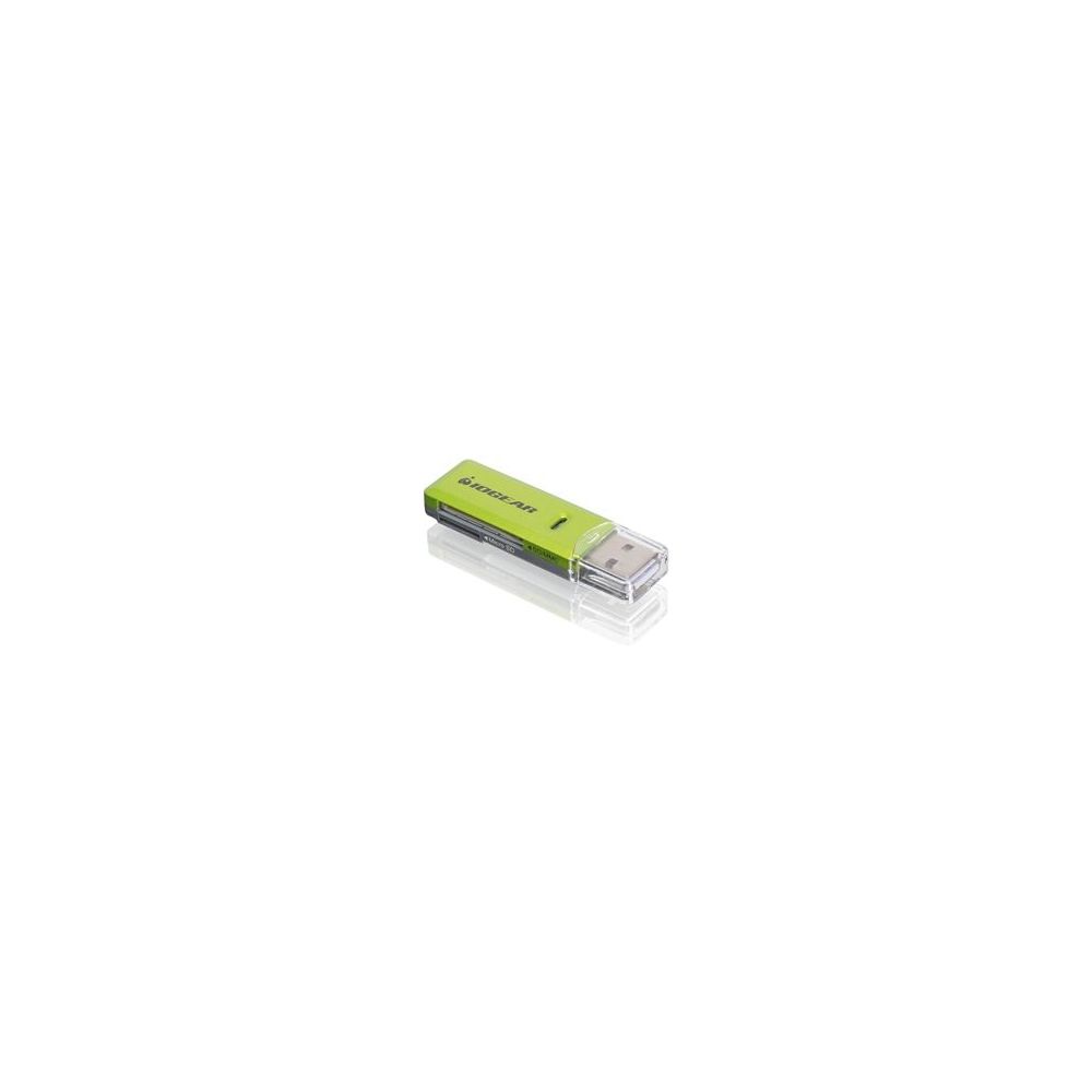 Iogear - iogear GFR204SD lecteur de carte mémoire Vert - Accessoires Boitier PC